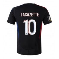 Moški Nogometni dresi Olympique Lyonnais Alexandre Lacazette #10 Gostujoči 2024-25 Kratek Rokav